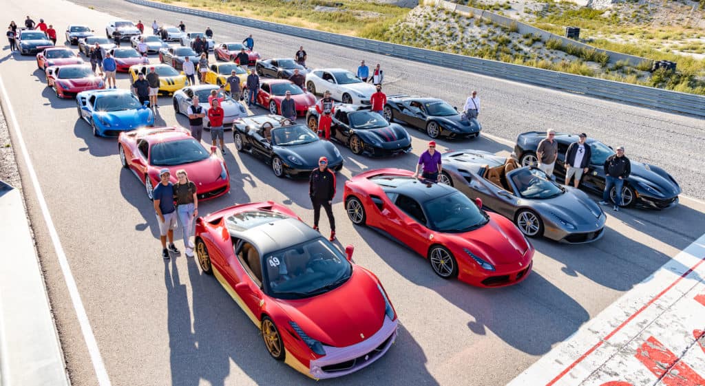 These are the Amazing Track Day Events at Ferrari