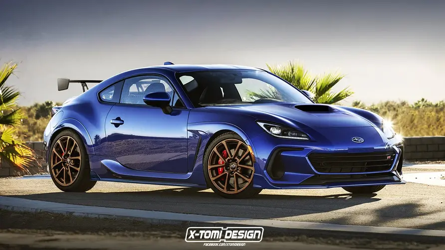 Officially, the Subaru BRZ has been officially branded STi.