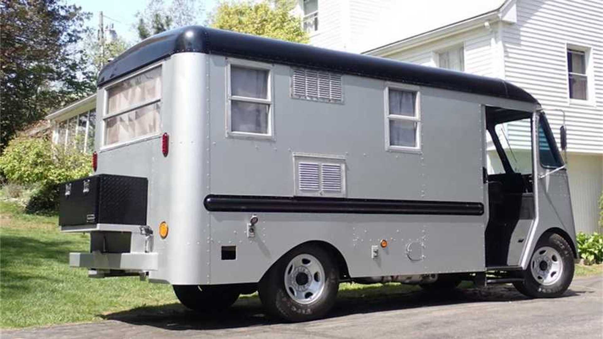 A Sweet Second Life for an Aluminum Delivery Van from the '50s