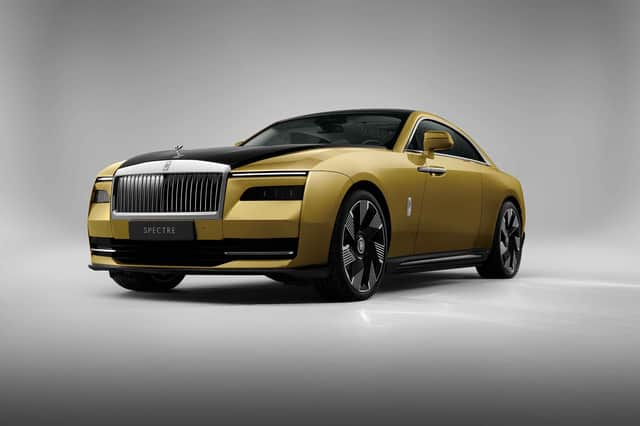 Rolls-Royce Spectre Revealed For The First Time. And It Does Have Split Headlights!