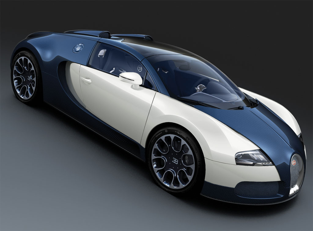 Two Unique Bugatti Veyron 16.4 Grand Sports Expose their Carbon Fiber in Geneva