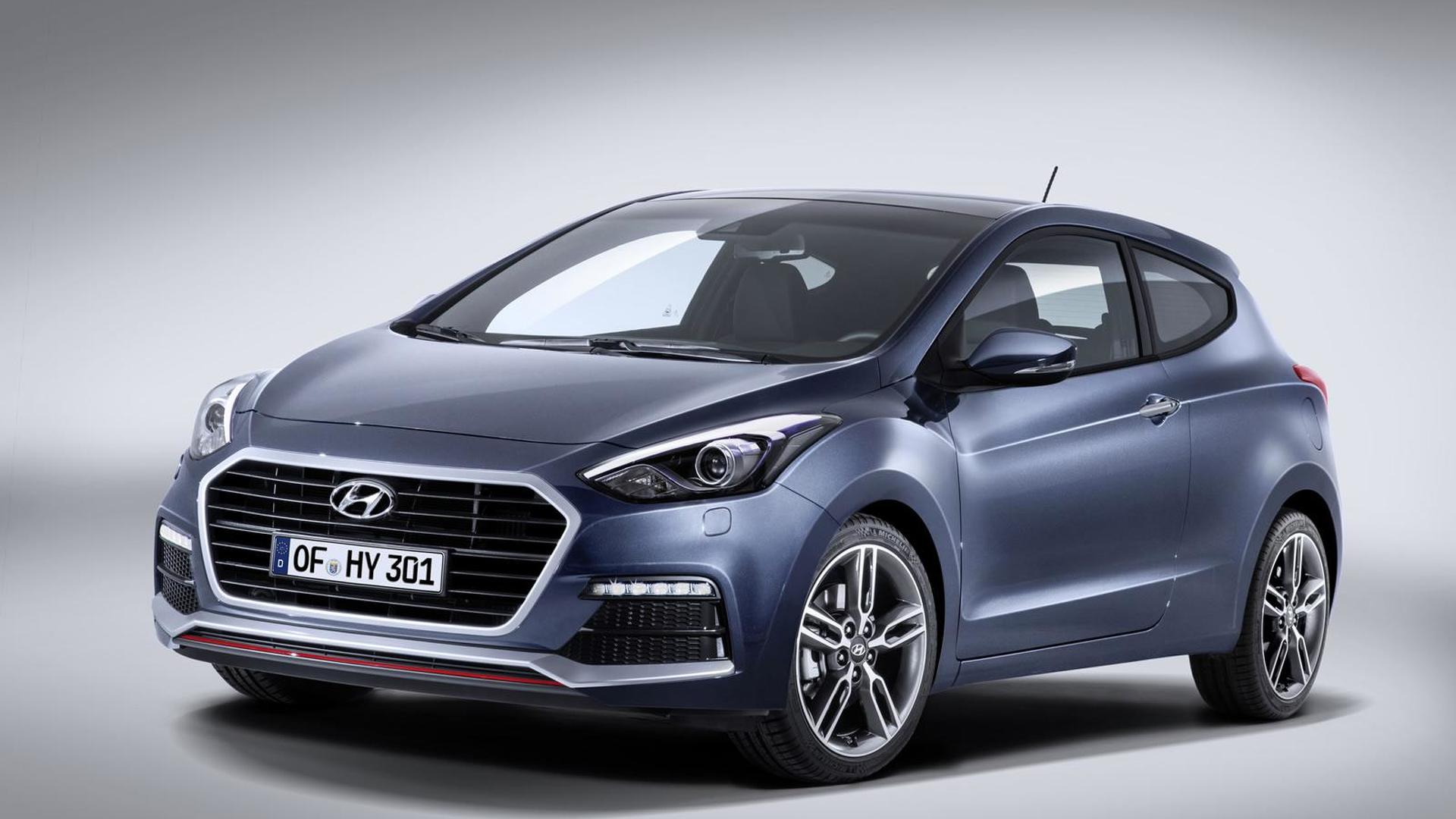 Hyundai i30 facelift with 186 HP Turbo version