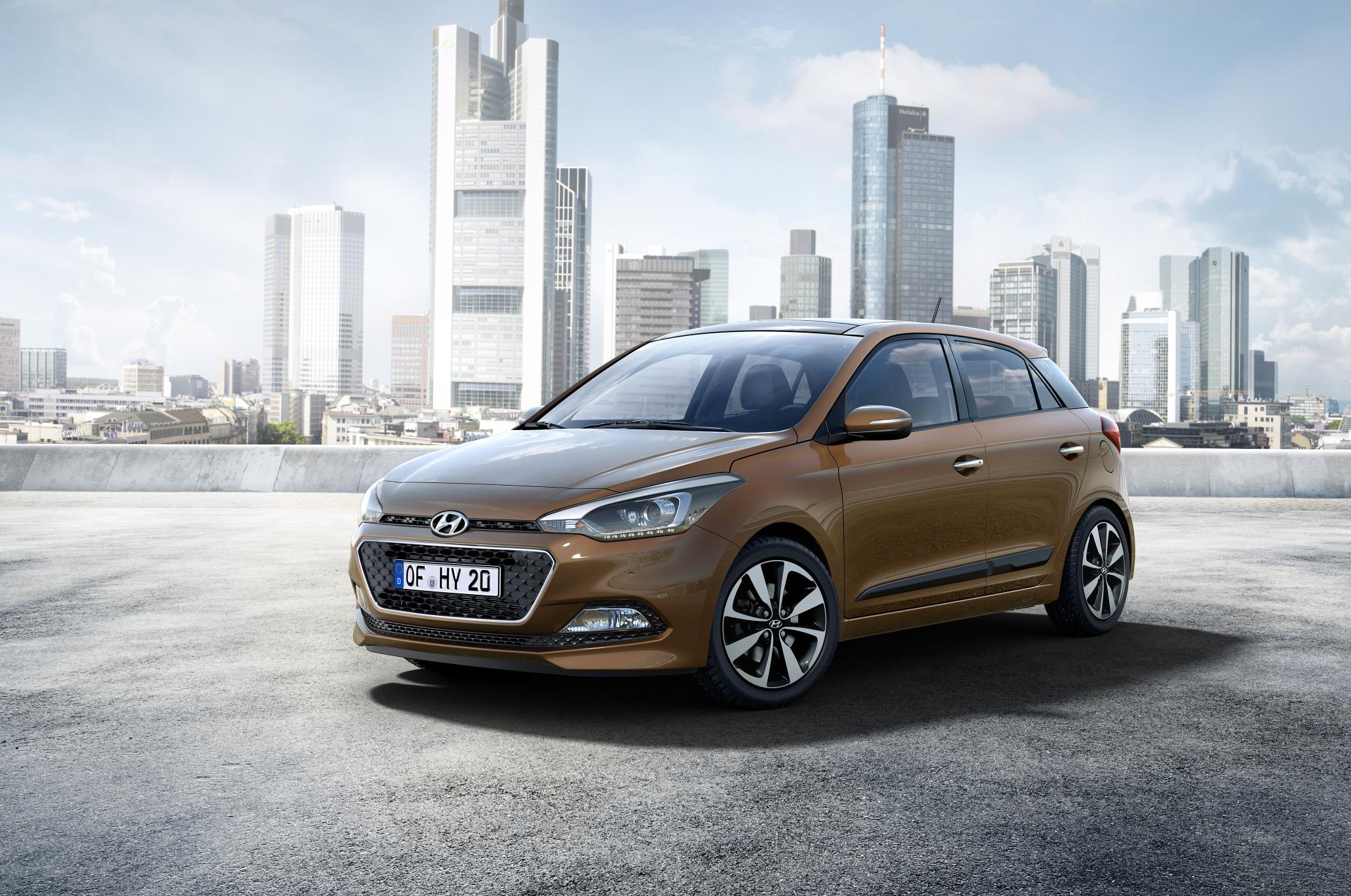 Official unveiling of 2015 Hyundai i20 before the Paris Motor Show