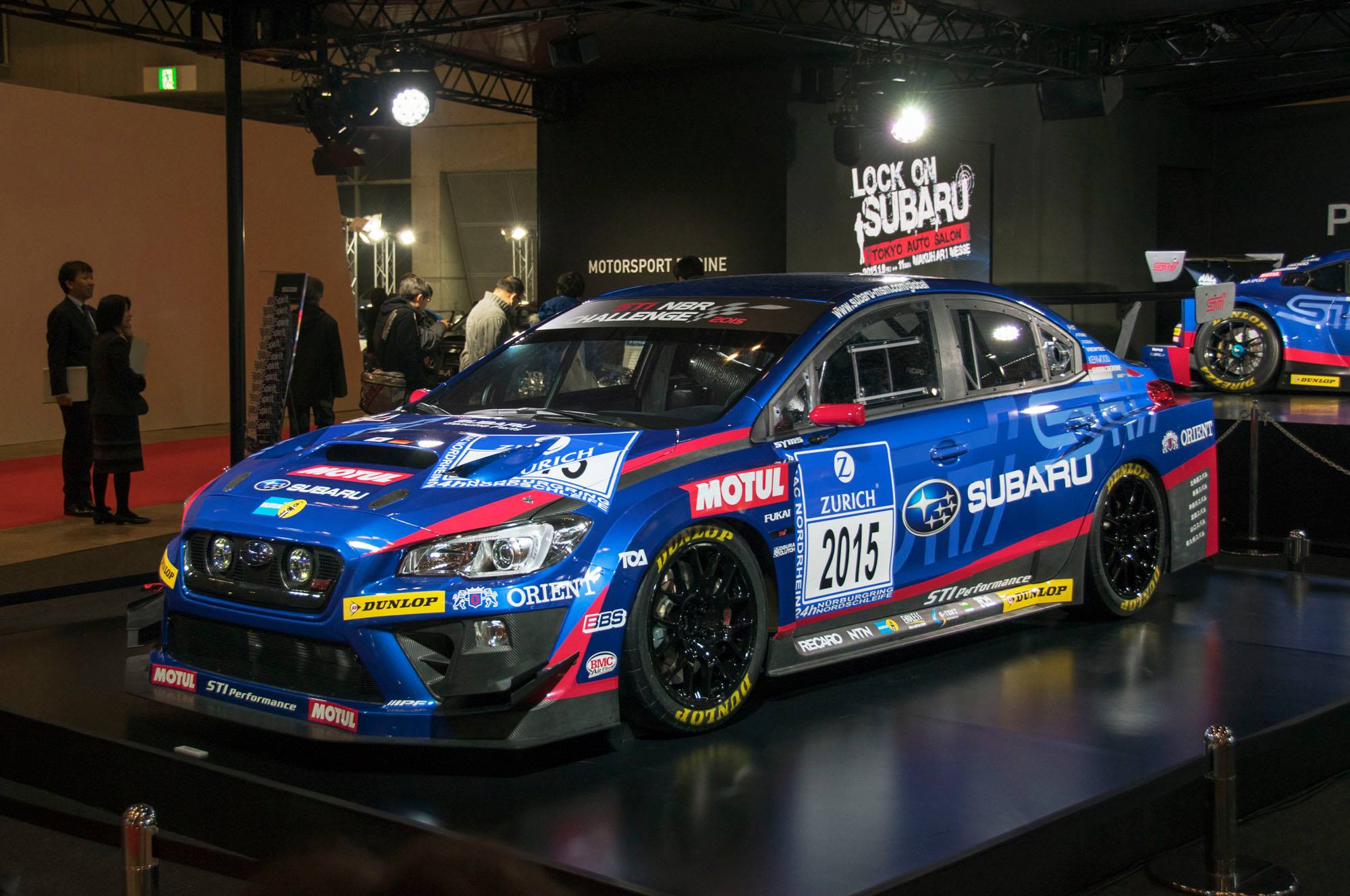 Subaru WRX STI race car revealed at 24 Hours Nurburgring endurance race