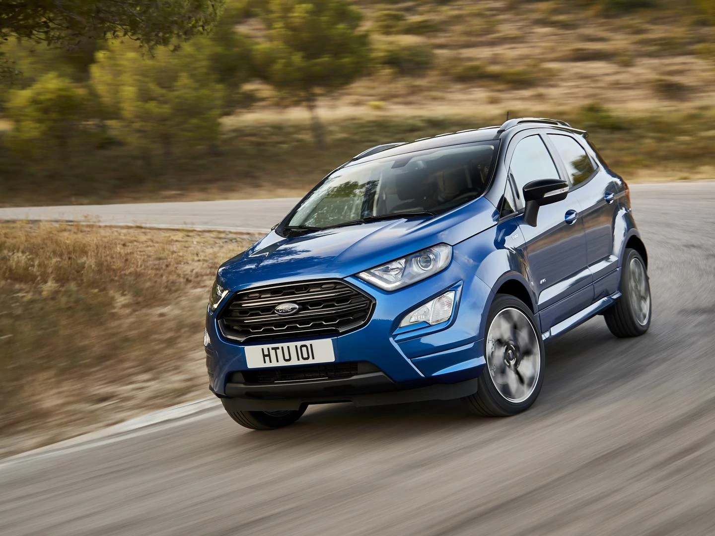 Ford EcoSport Facelift Revealed with Sporty ST-Line Option