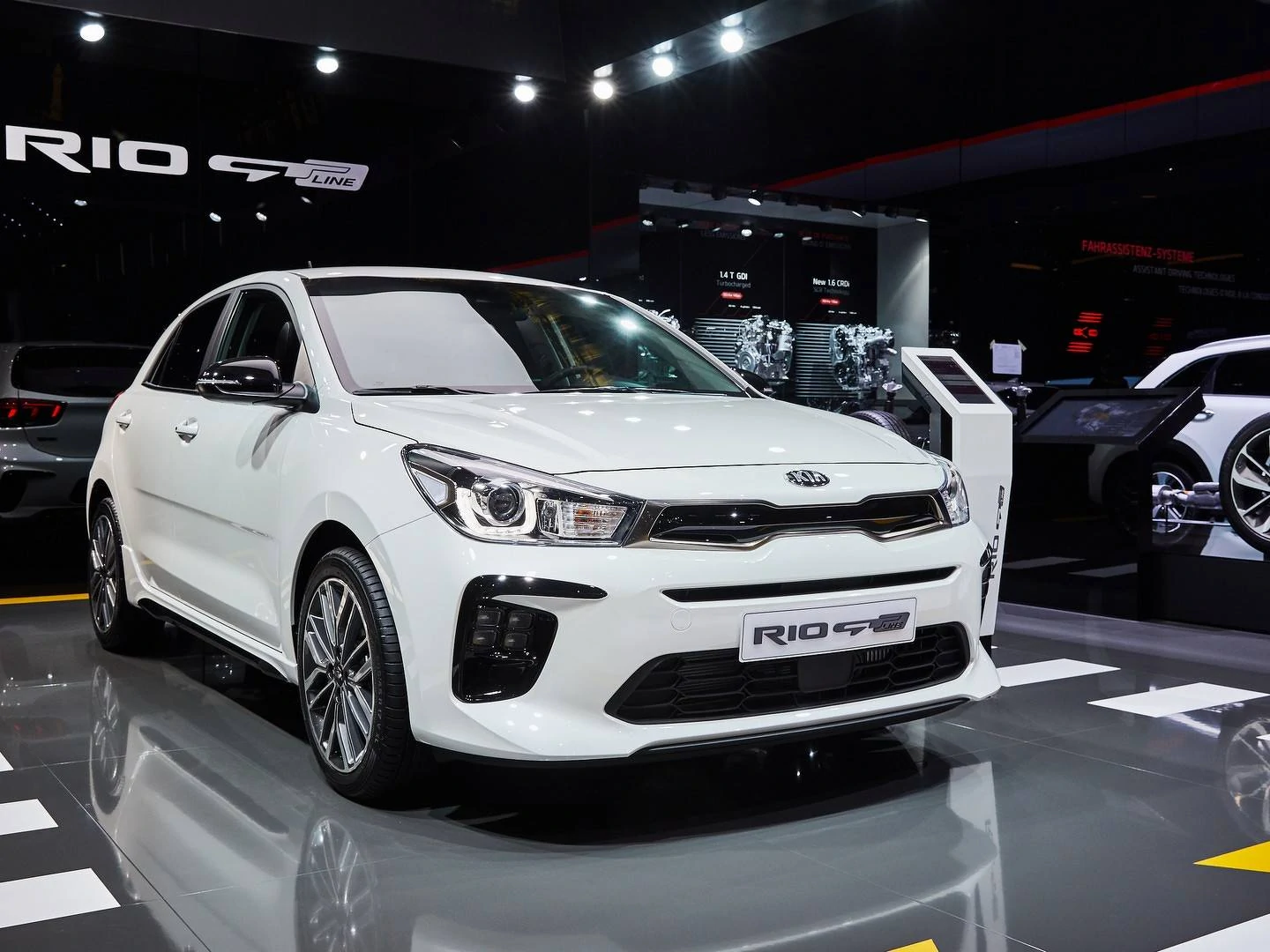 Kia Rio GT Line Live From Geneva Motor Show