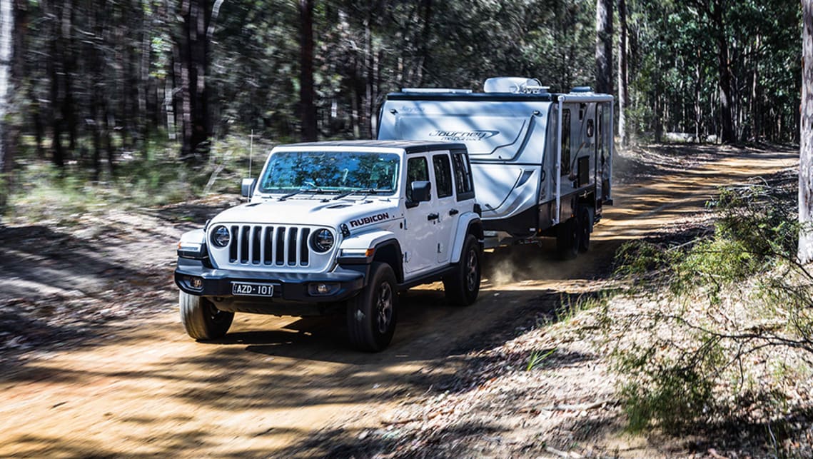 2020 Jeep Gladiator Trailer Tows in Fuel Efficiency Test