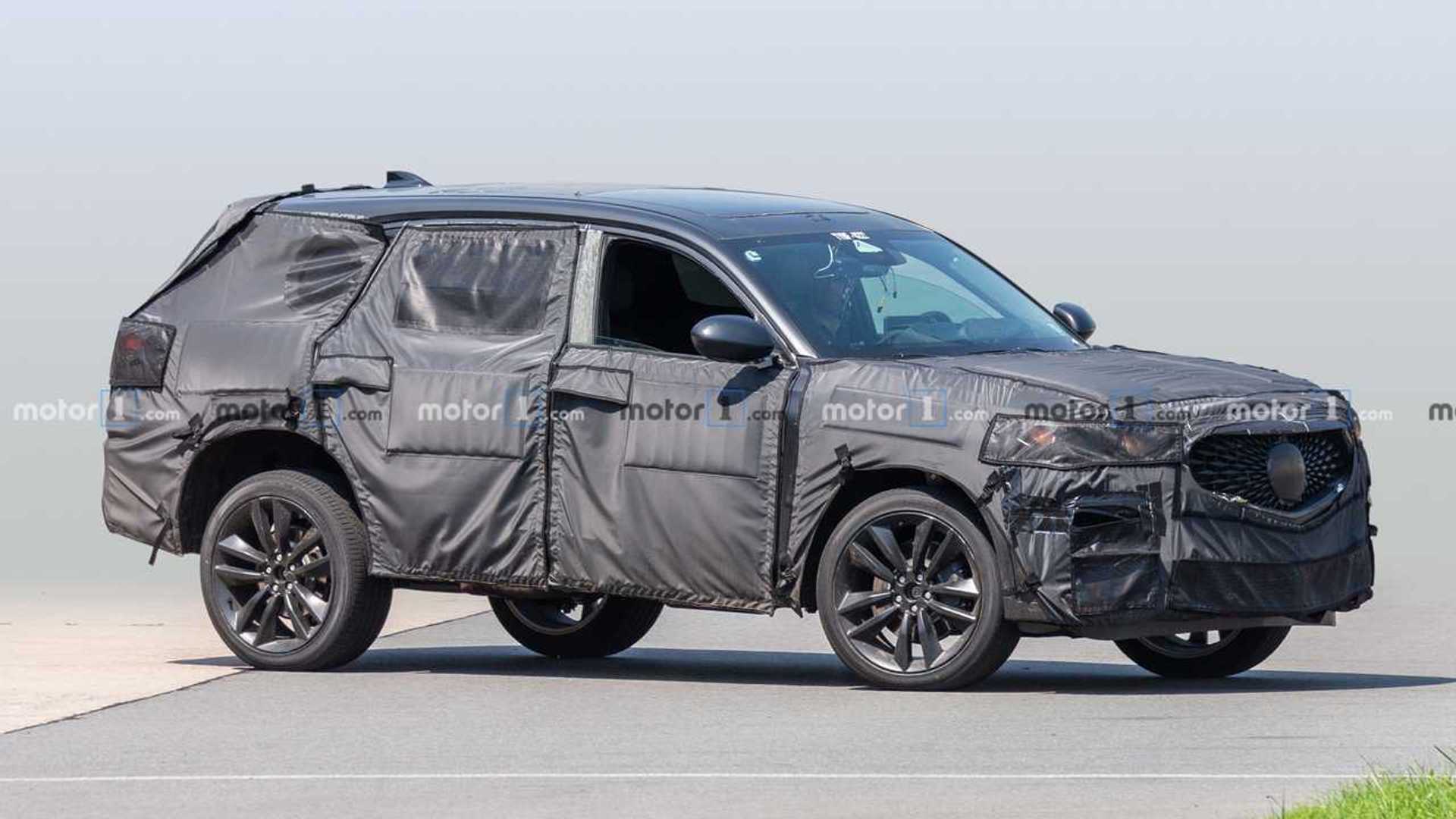 2020 Acura MDX Type S Spied Showing Its Grille and Not Much Else