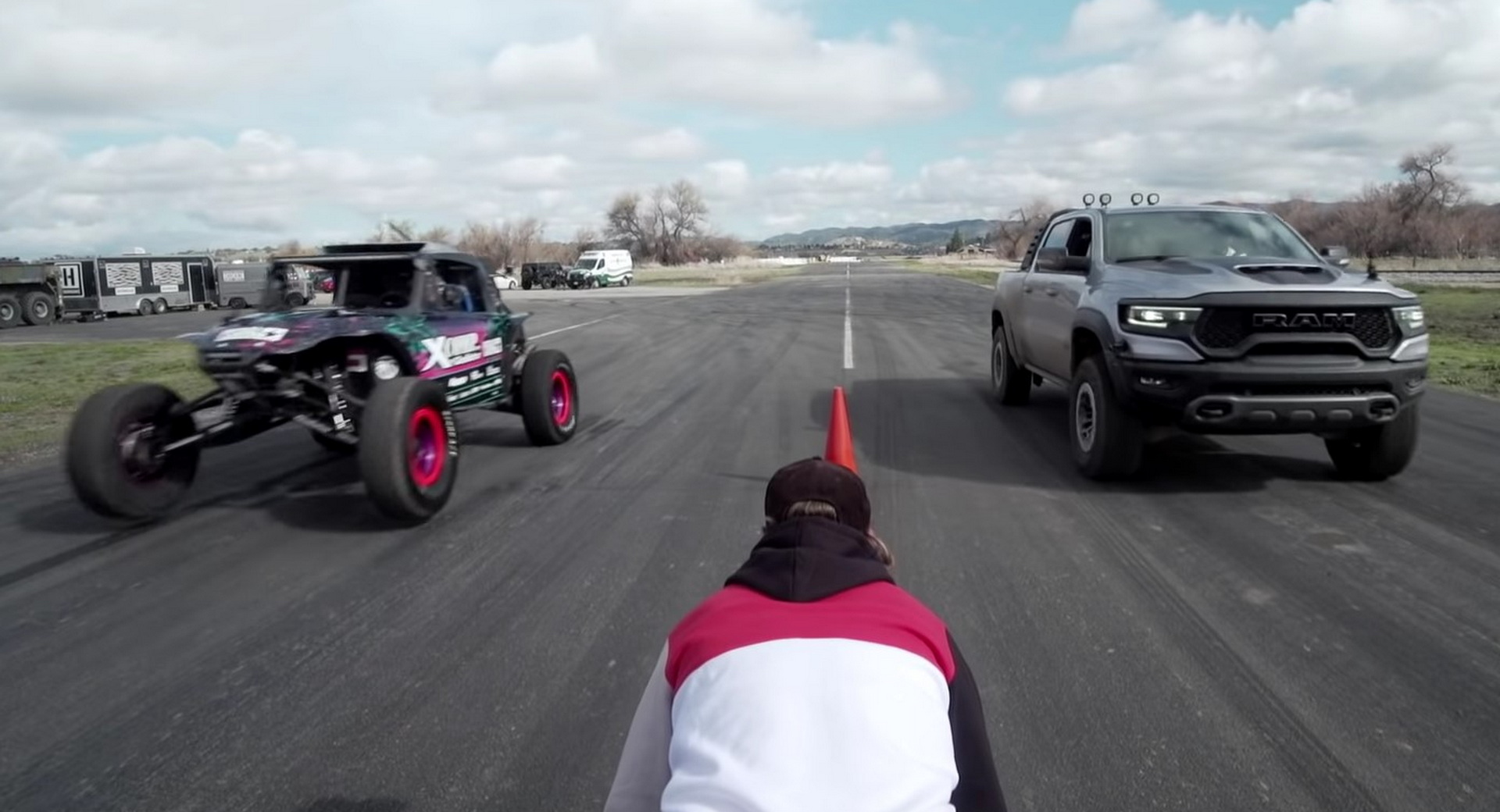 Can Ram TRX Beat A Purpose-Built Can-Am Off-Roader In A Drag Race?