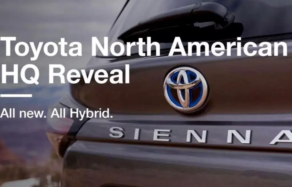 Leaked: Next-Generation 2021 Toyota Sienna To Go All-Hybrid