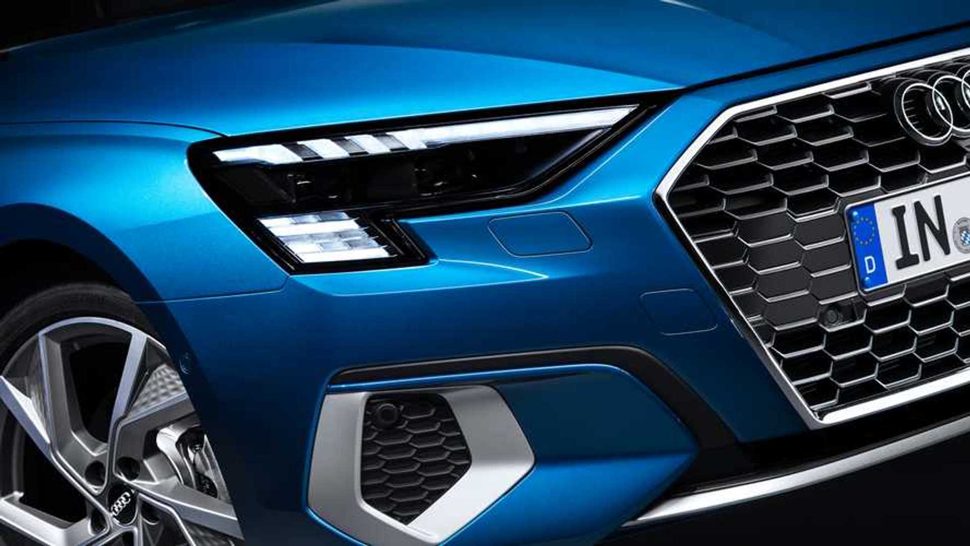 New Audi RS3 Headlights will feature Checkered Flag Motif