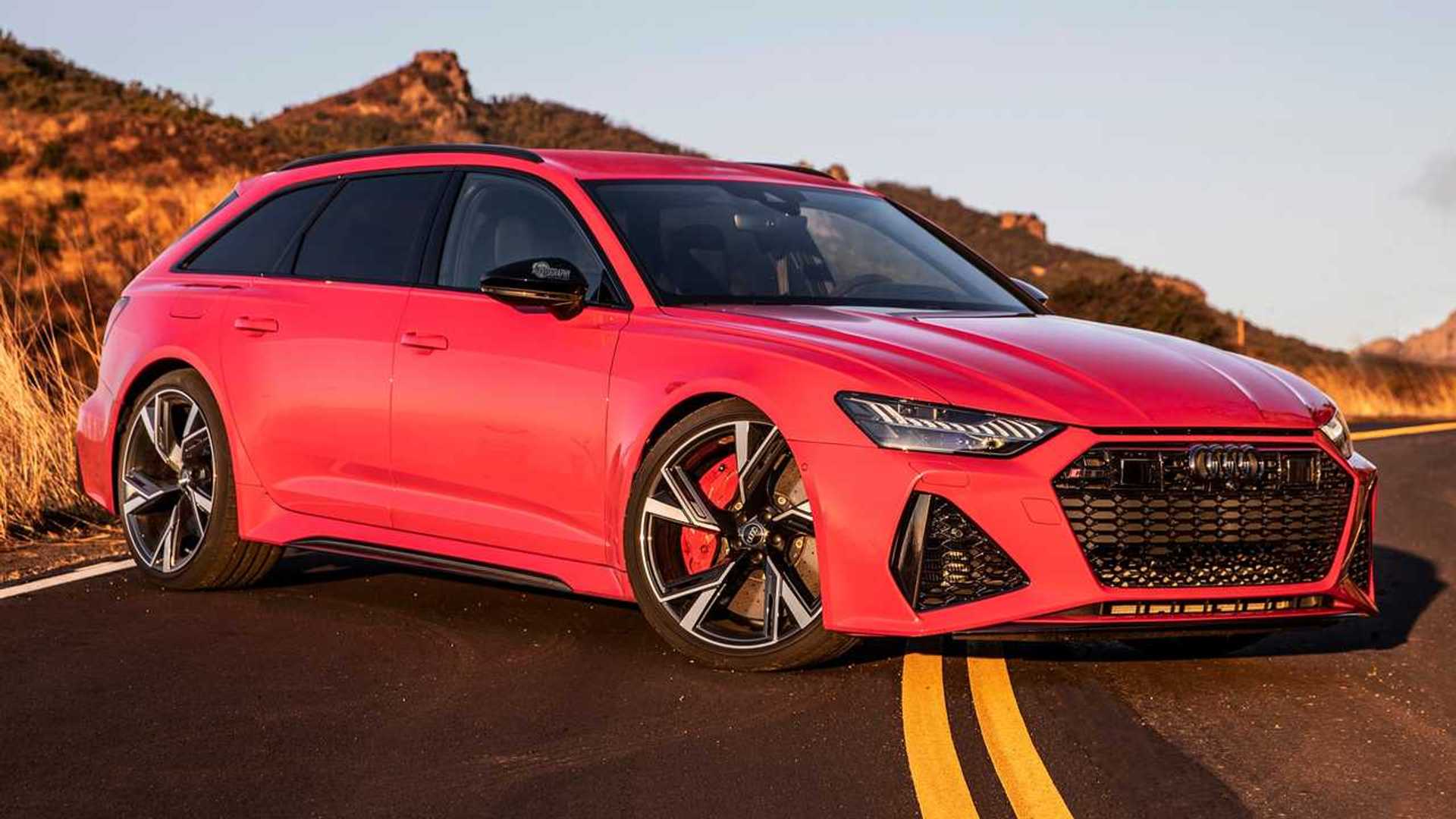 This Third-Party 2020 Avant RS6 Avant Ad is Better Than Audi's Own