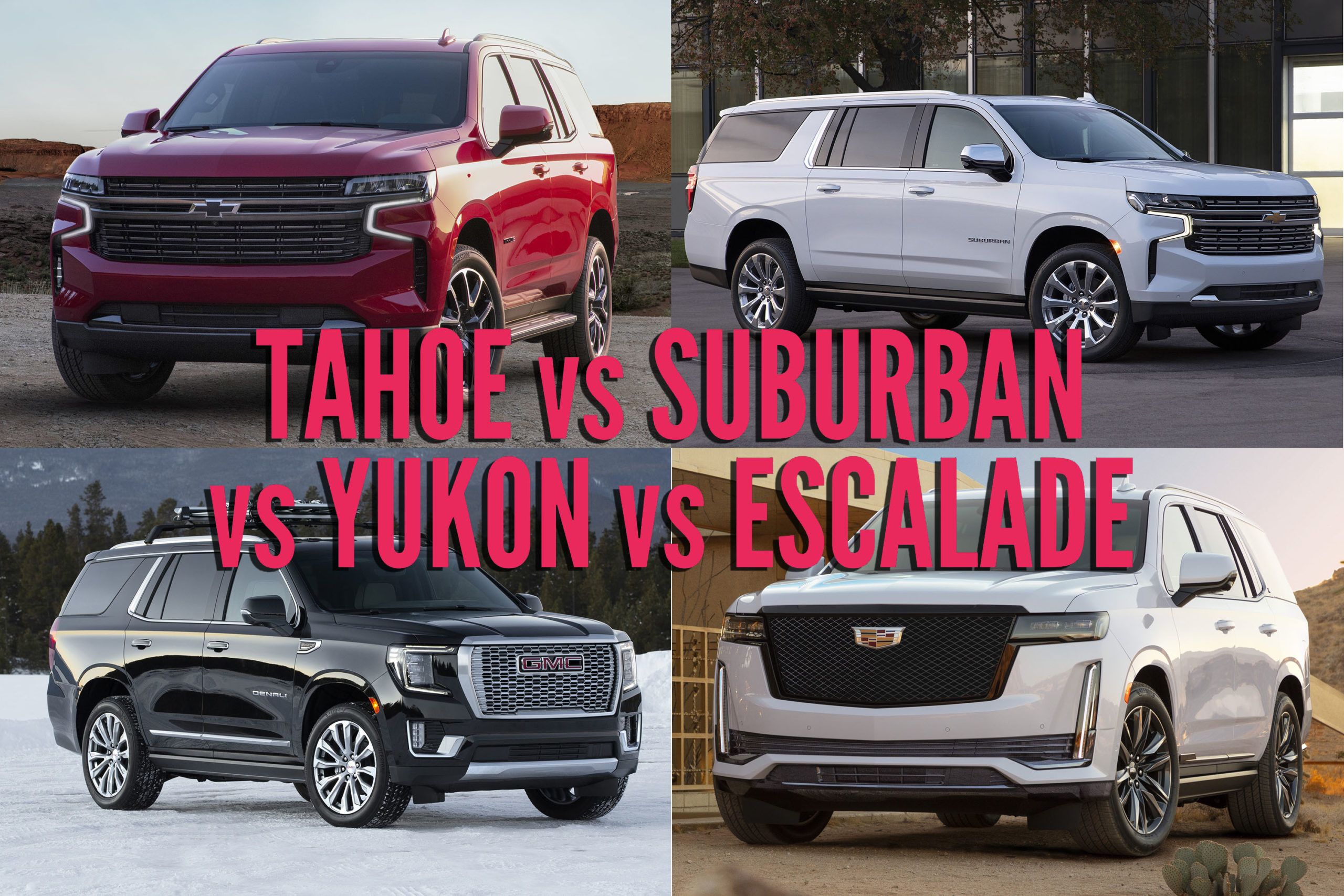 Report: GM Considers Supercharged Escalade Tahoe, Tahoe, and Yukon