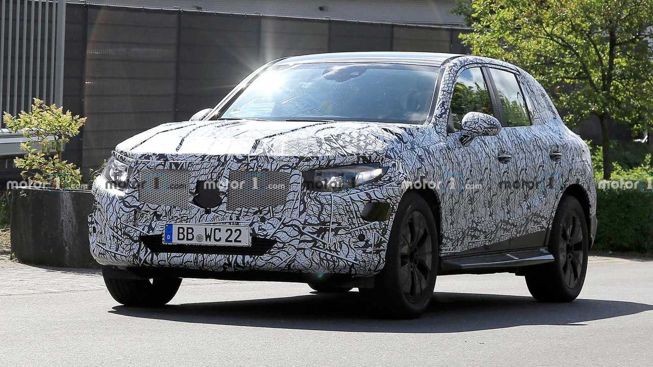 New Mercedes GLC Spy Shots Capture PHEV Model Out Testing