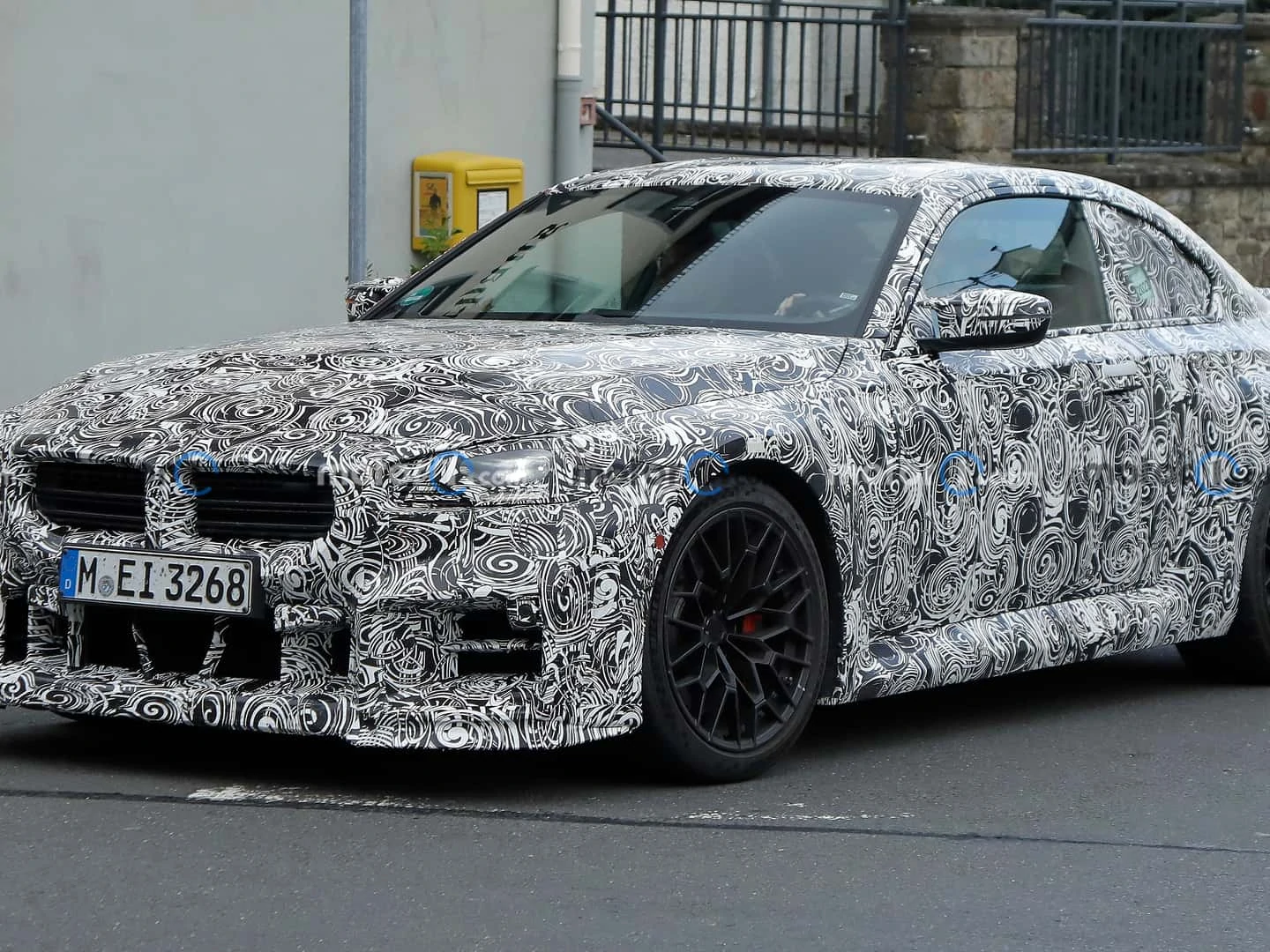 The New BMW M2 Coupe Returns in Close-Up Spy Photos.