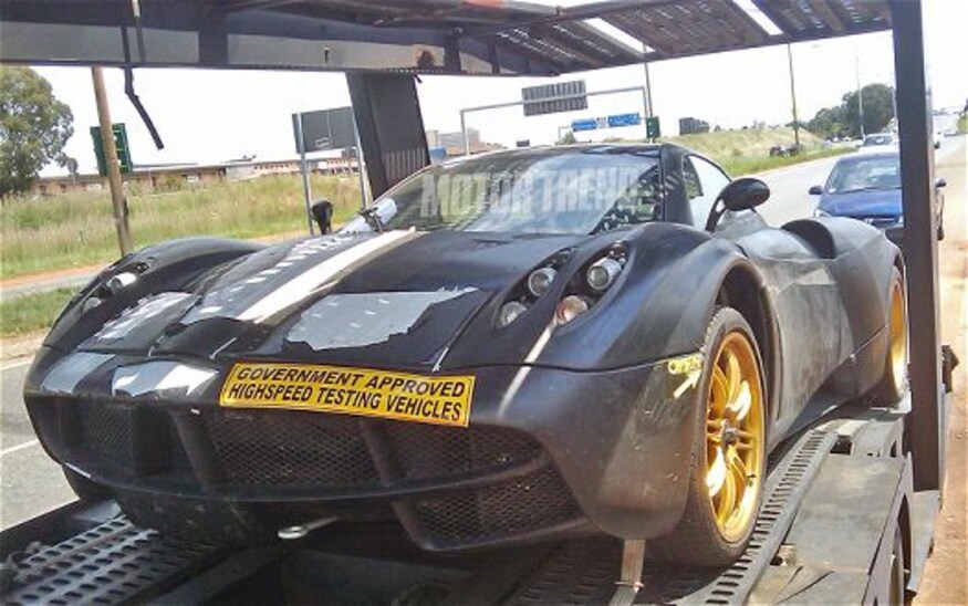 Pagani C9 Prototype Autobahn Crash In Germany