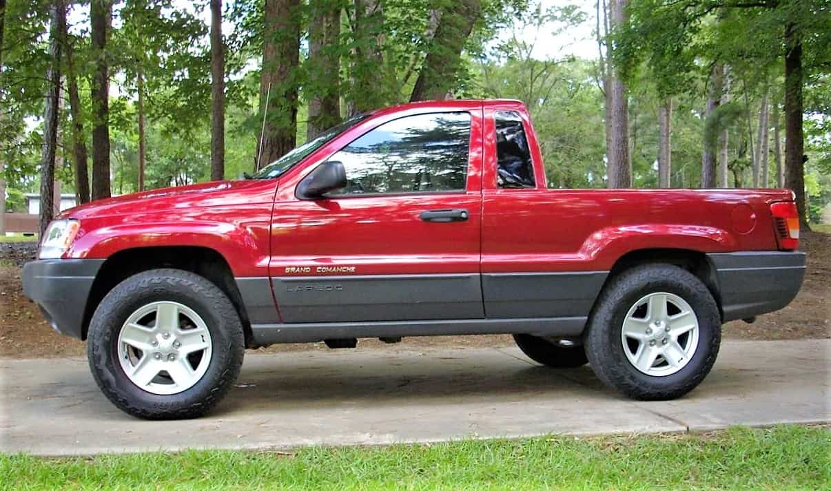 The WJ Jeep Grand Cherokee would make a cool pickup.