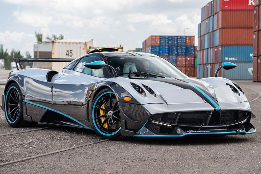 Last Pagani Huayra Coupe to Wear Lewis Hamilton's F1 Car Livery