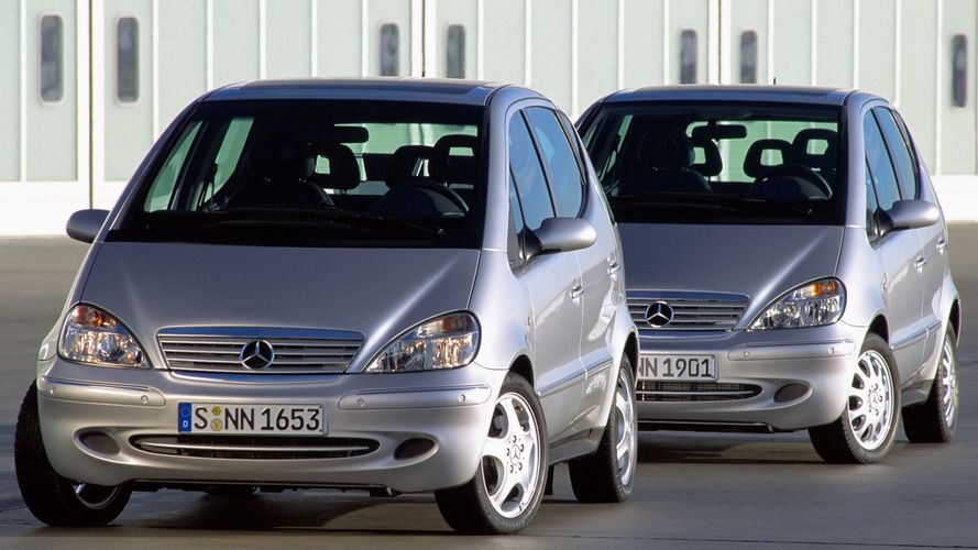 Mercedes A-Class celebrates its 20th anniversary in 147 photos