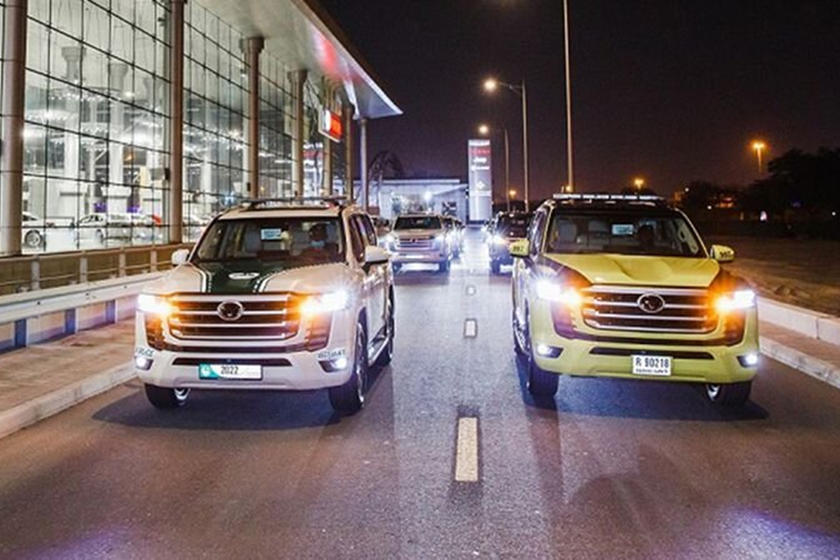 2022 Toyota Land Cruisers Are Ready For Police Duty In Dubai