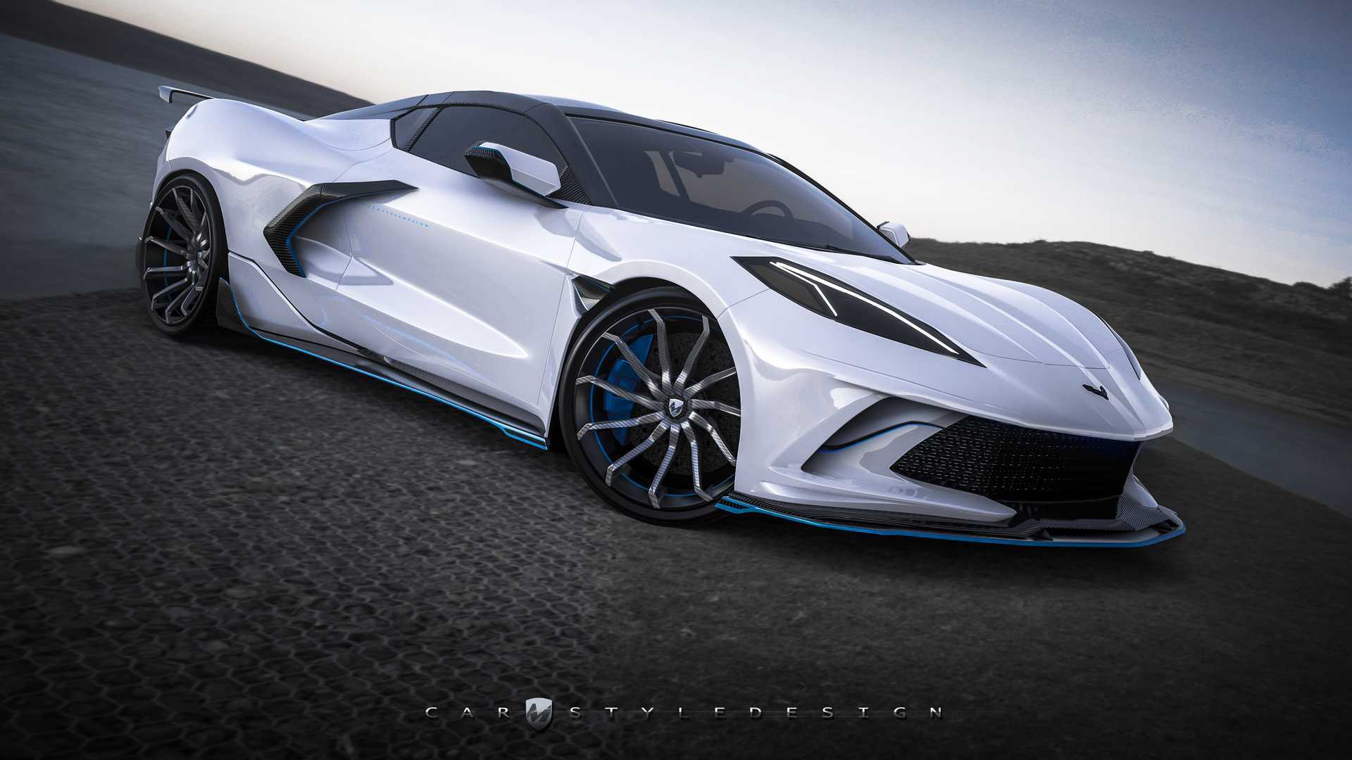 2020 Corvette C8 Roadster rendering has us weak in the knees