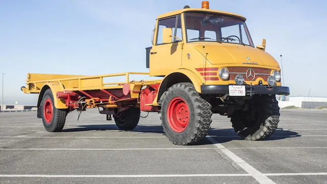 1966 Mercedes Unimog Car Hauler is The Coolest Thing Ever