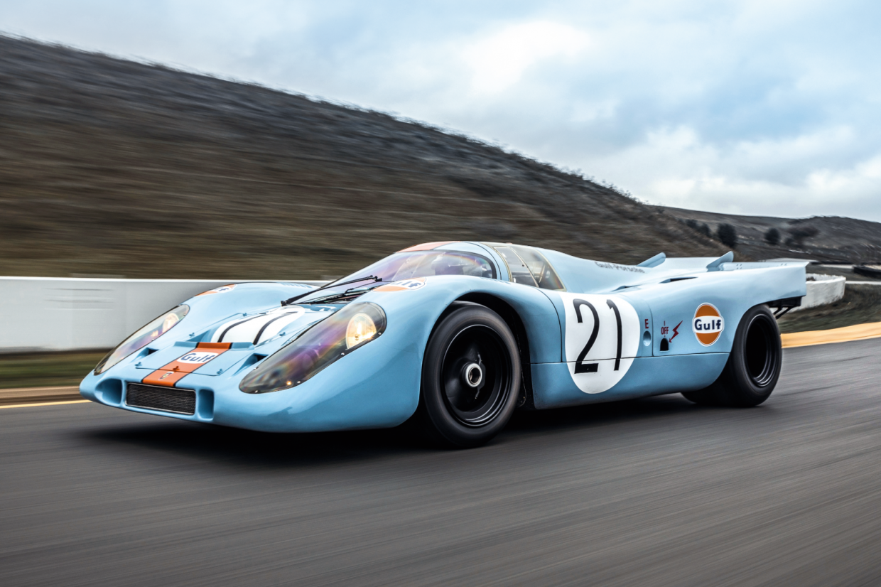 Although the Porsche 917 may not look road-legal, it is.