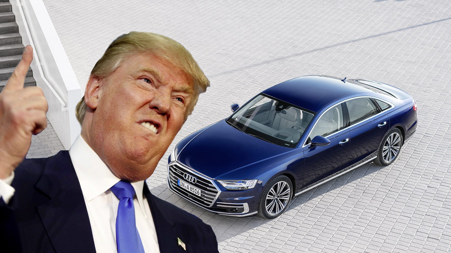 Donald Trump wants to ban German car imports into the USA.