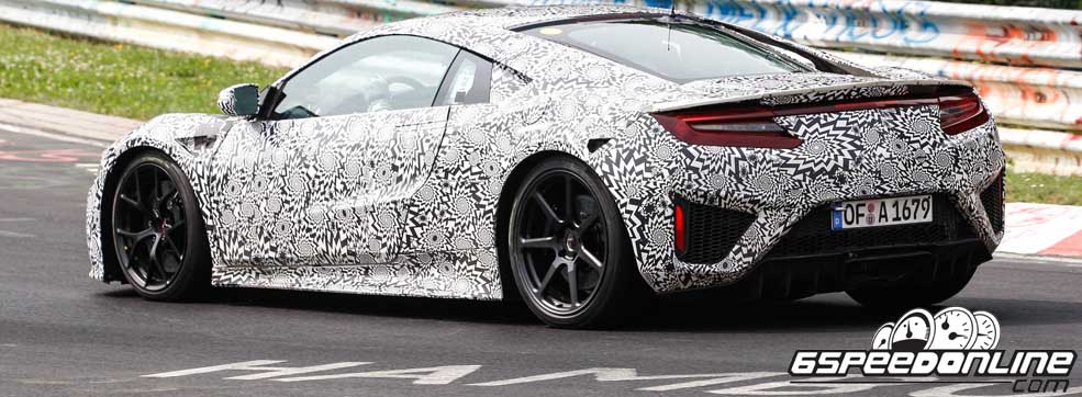 Acura NSX Spy Shots Reveal a Modest Facelift is Finally in the Works