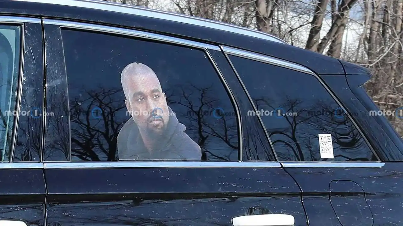 2023 Lincoln Corsair Spied Wearing A Sticker Of Kanye West's Face