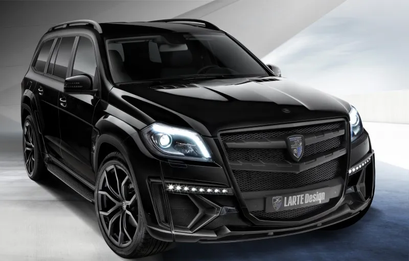 Larte Design presents their Mercedes GL Black Crystal