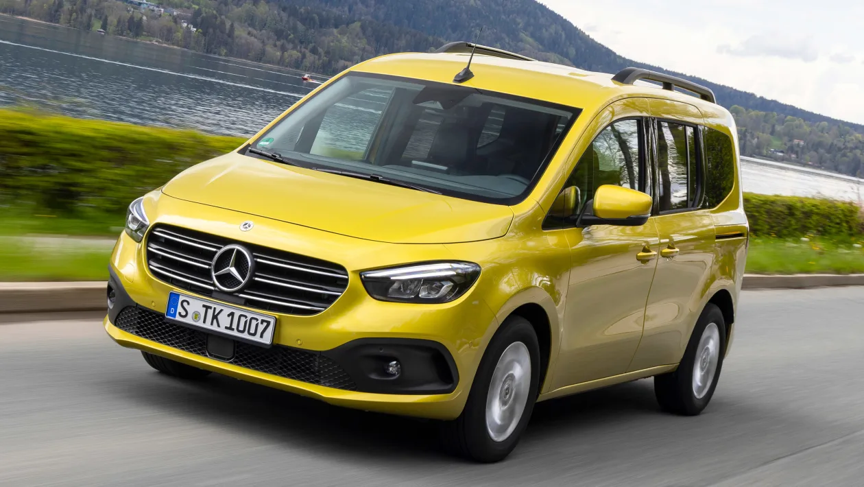 Mercedes Launches New T-Class Van for Active Lifestyles.