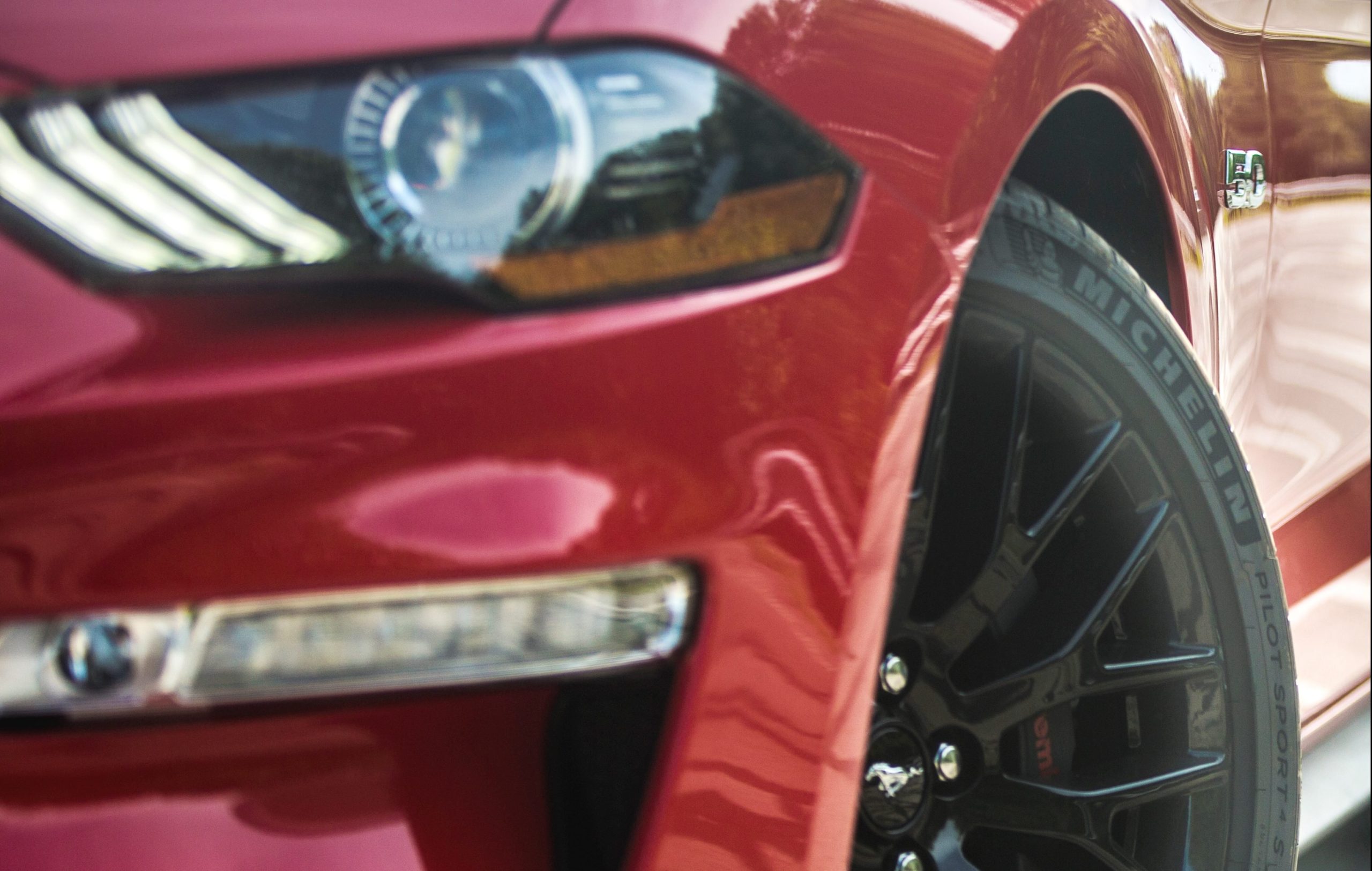 2018 Ford Mustang GT Gets Michelin Pilot Sport 4S Rubber