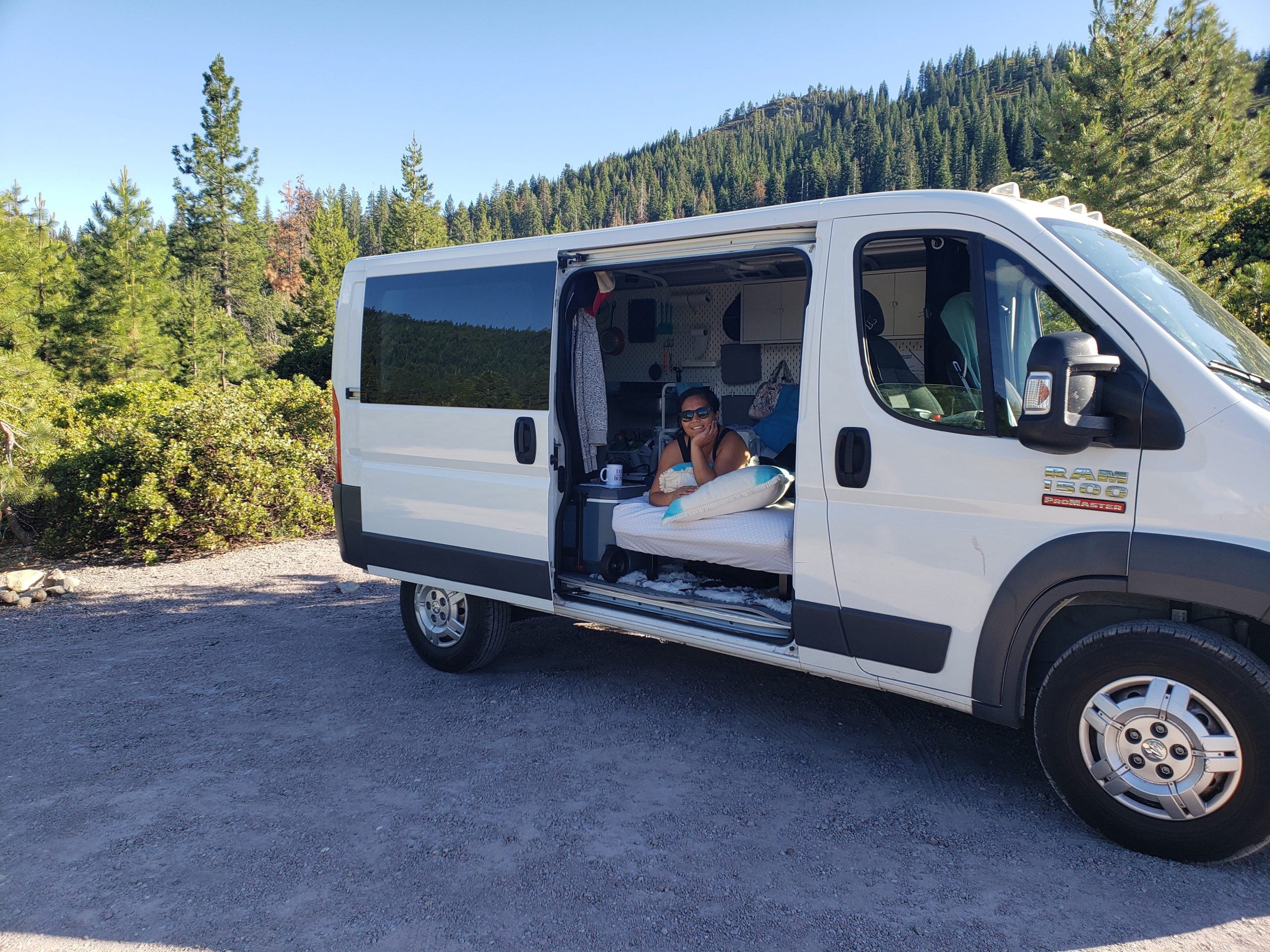 Ram Promaster Converts to Ikea For $1,000 To Be A Cozy Camper