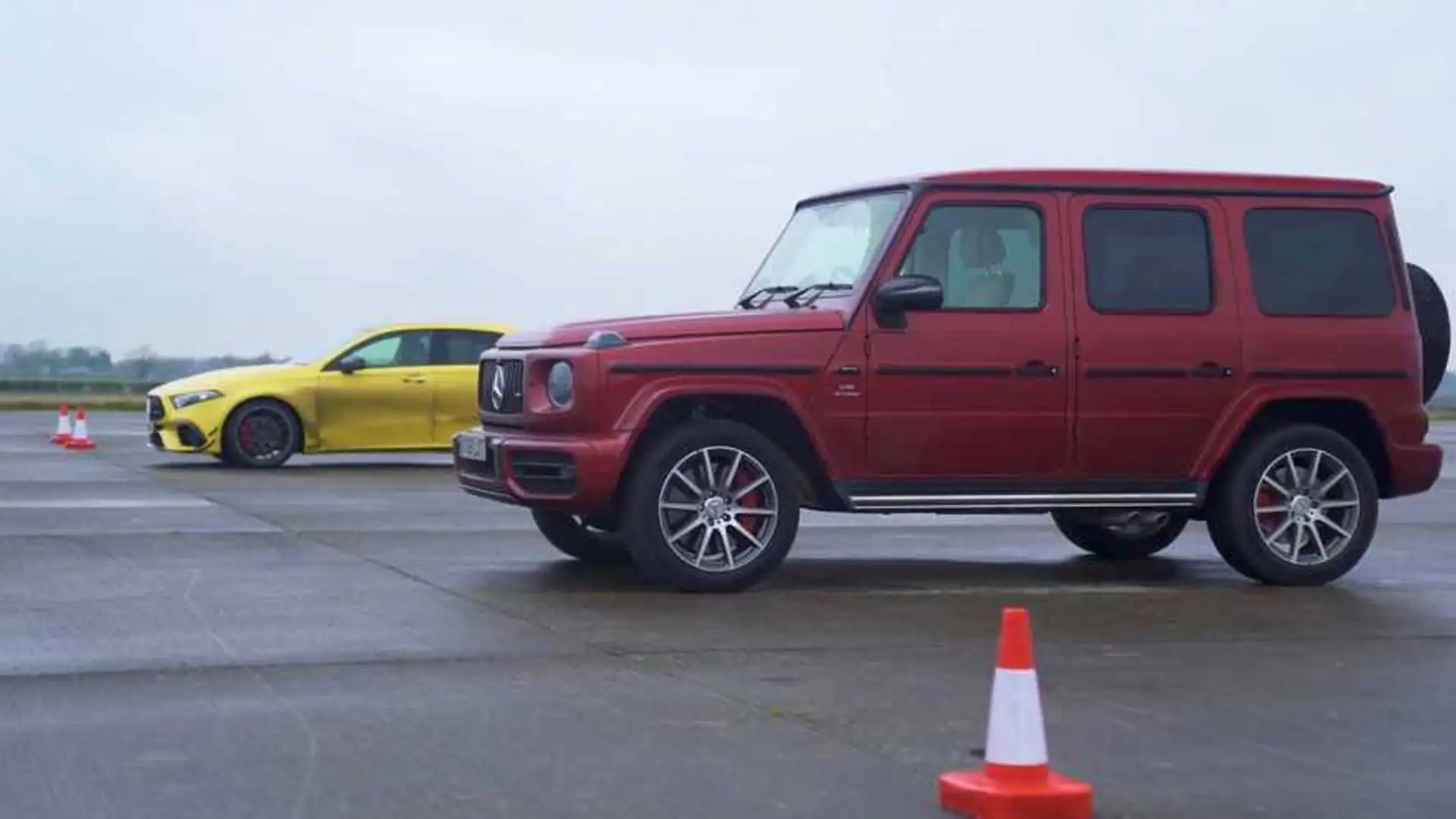 Mercedes-AMG Mercedes-AMG Drag Races AMG A45S In The Name Of Fun