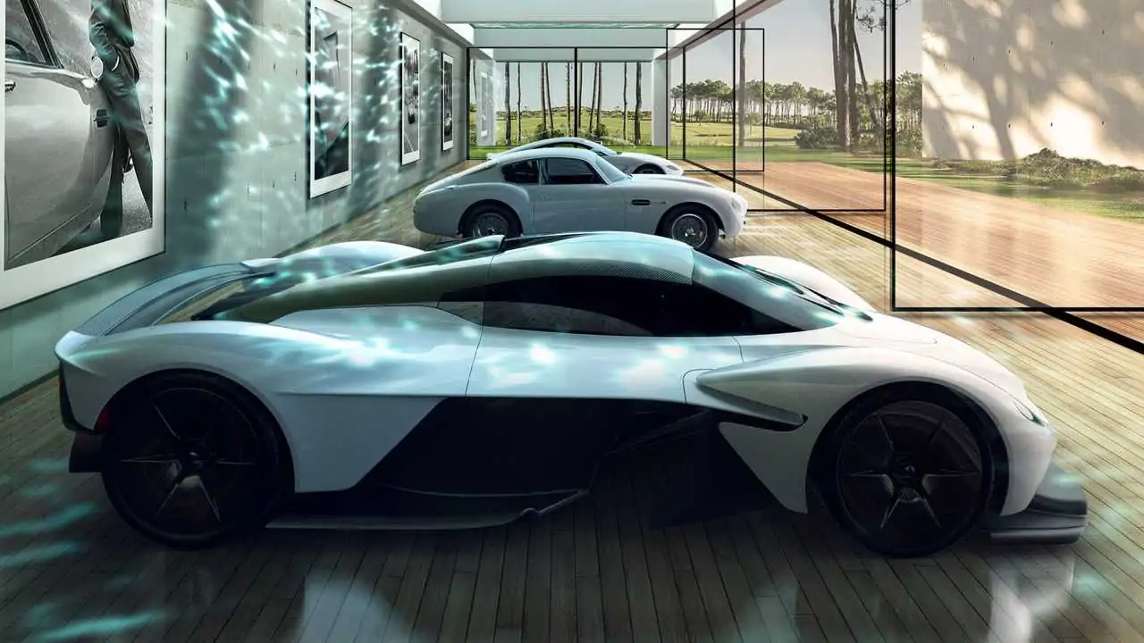 Galleries and Lairs at Aston Martin are fancy garages for one-percenters