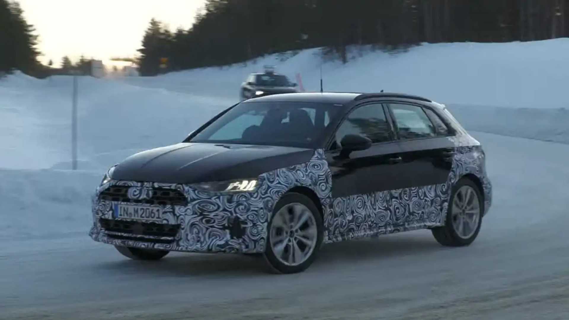 Audi A3 High-Riding in the Snow Looks Like An Allroad