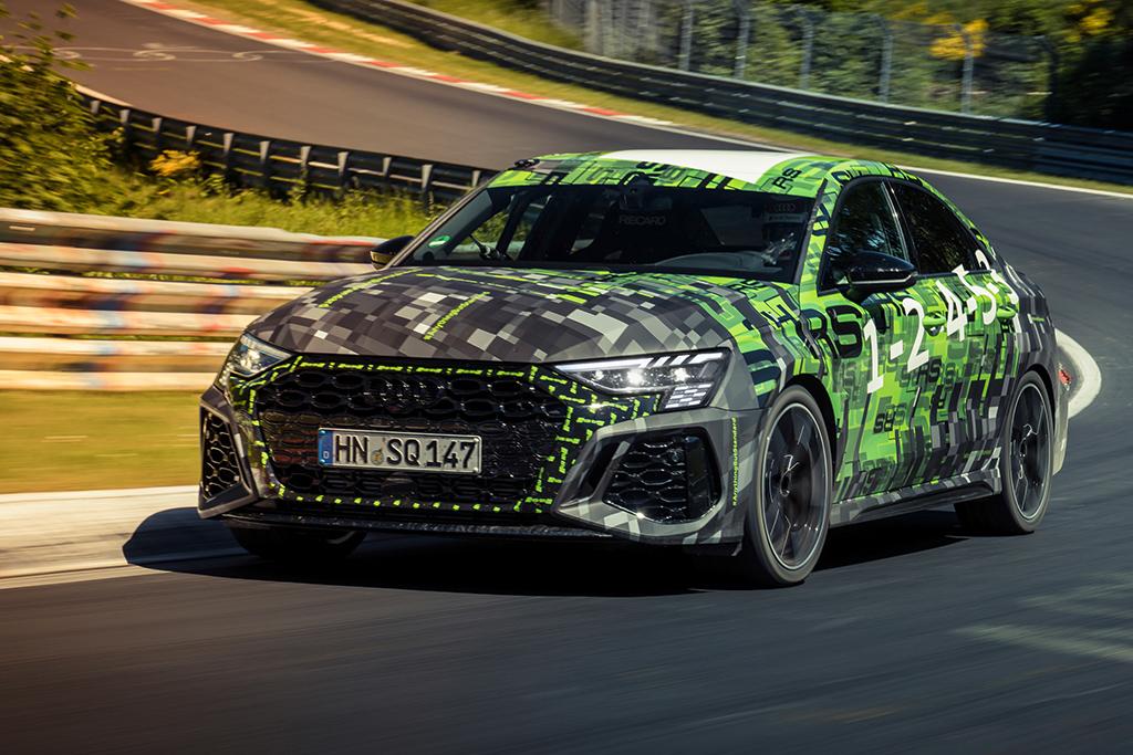 Audi RS3 Sedan sets Nurburgring lap record for compact cars