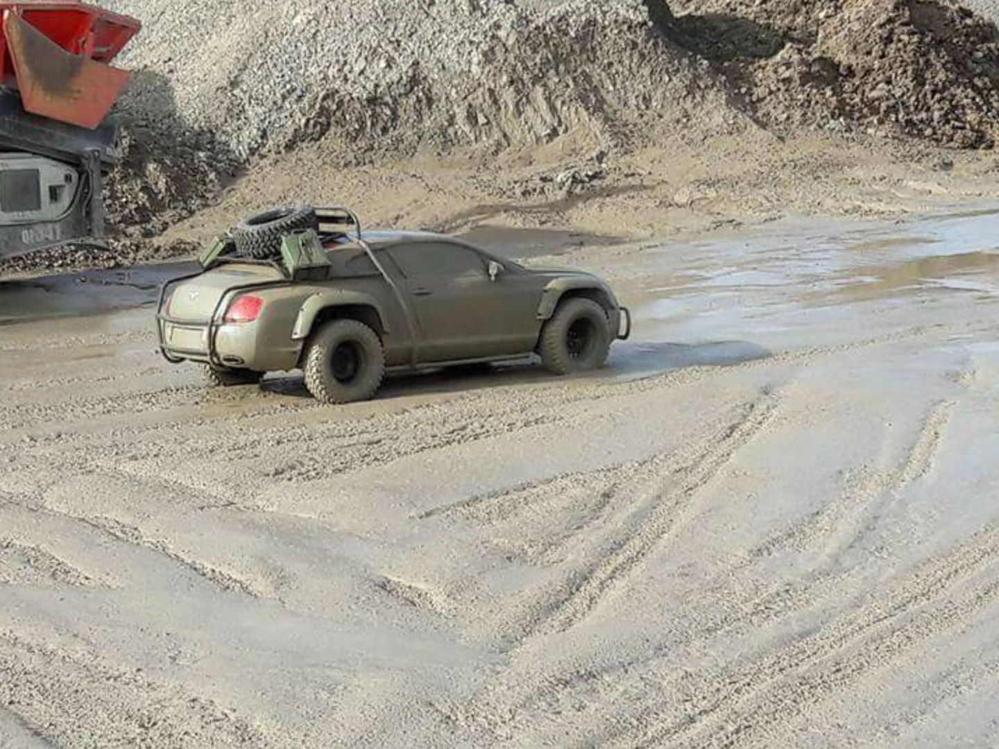 This Bentley Continental GT Off-Roader 'Mad Max’ Bentley Continental GT Offroader Is It Real?