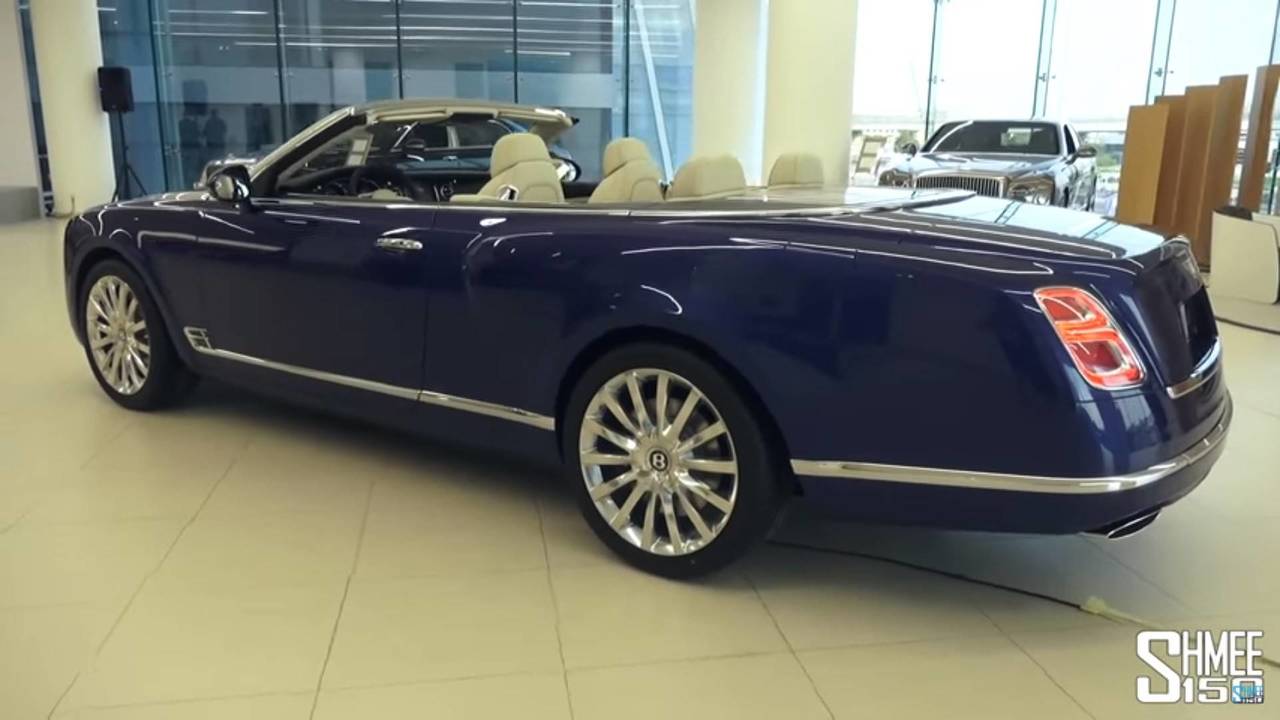 Bentley Introduces $3.5-Million Grand Convertible in Dubai