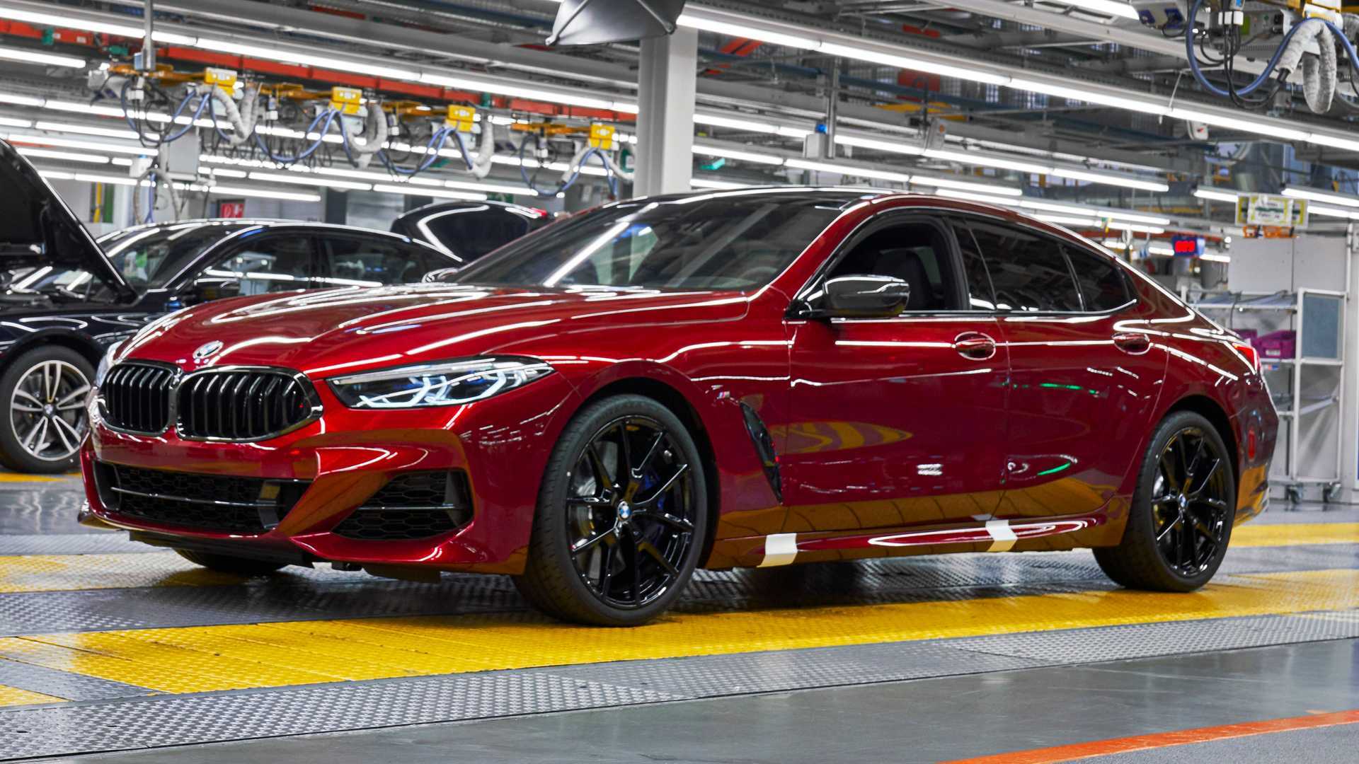 BMW 8 Series Gran Coupe is Now in Production