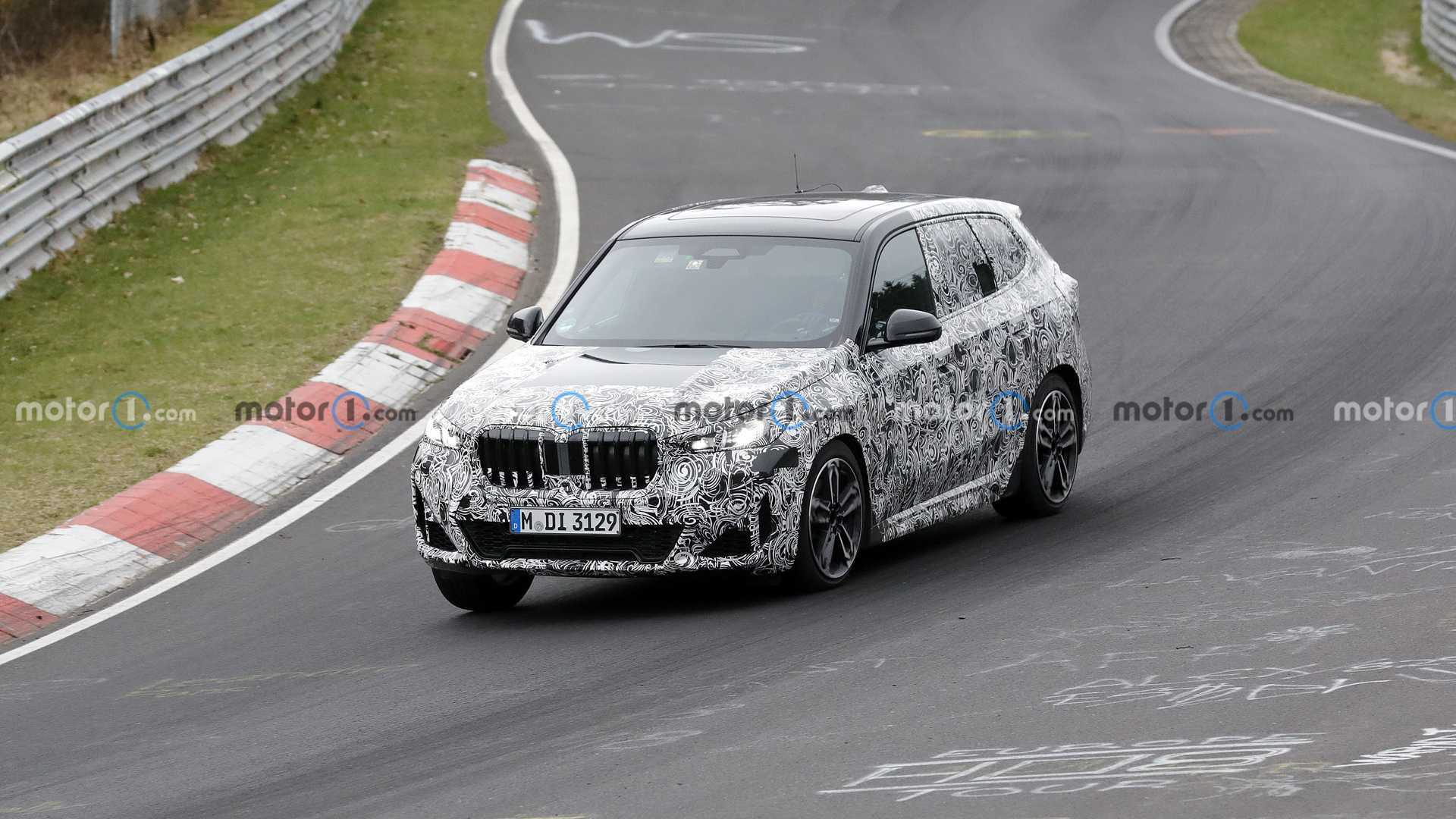 Next-Gen BMW X1 goes to Nurburgring for a Shakedown