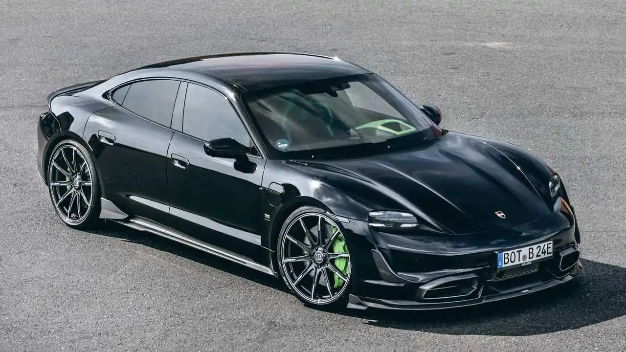 Porsche Taycan Turbo S and 911 Turbo S Get Brawny Brabus Makeovers