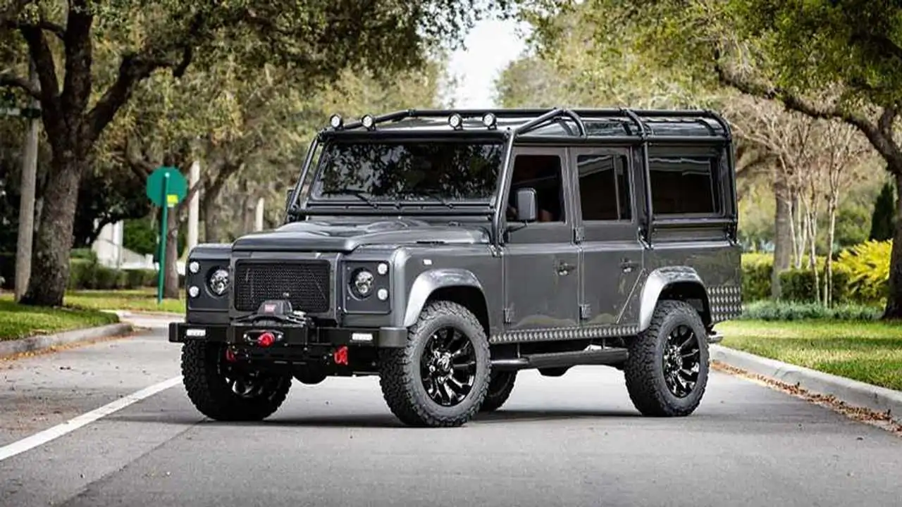 You Can Buy A Tesla-Powered Electric Defender But Not Land Rover