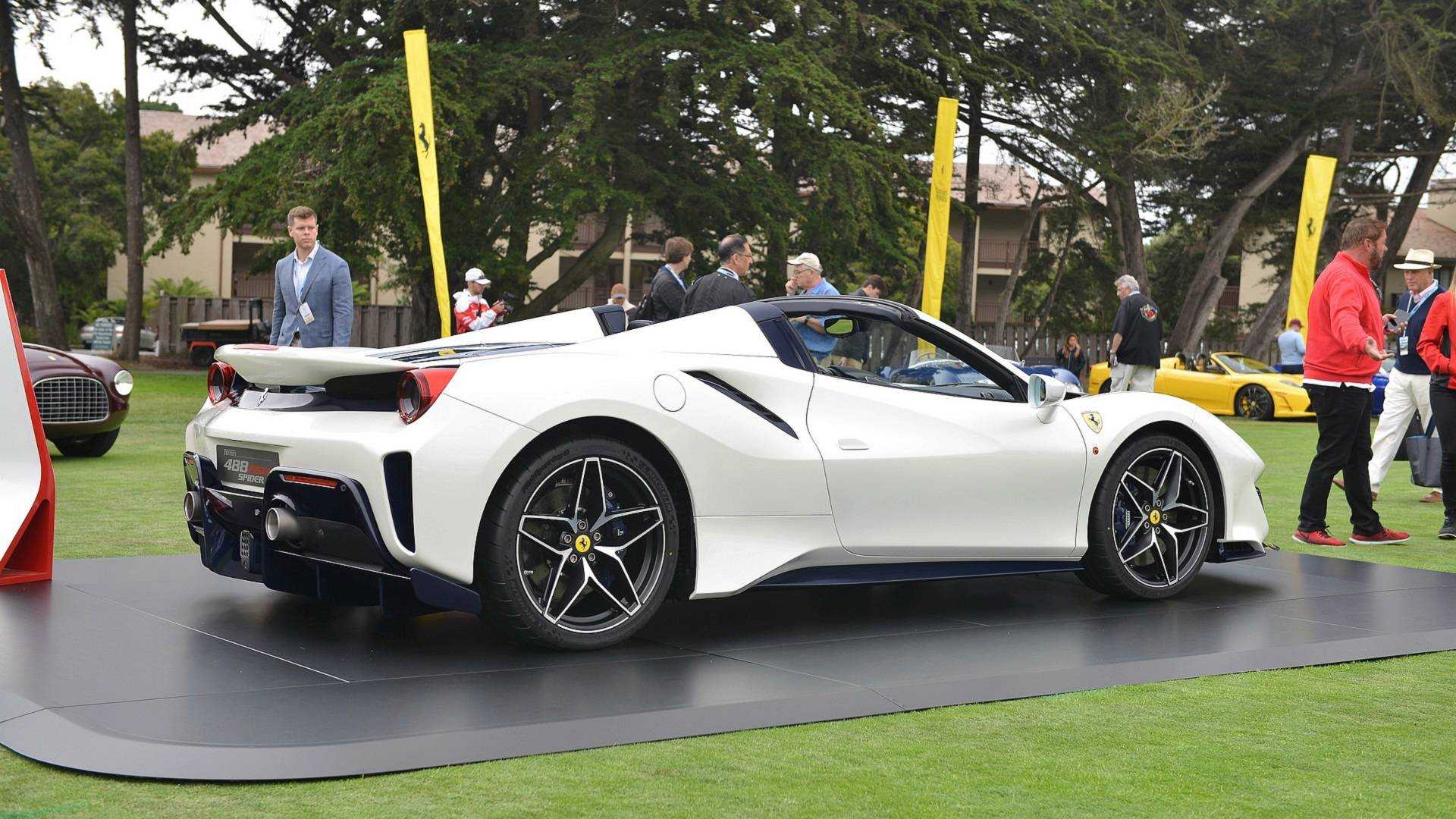 Ferrari 488 Pista Spider gets full tech specs rundown in Paris