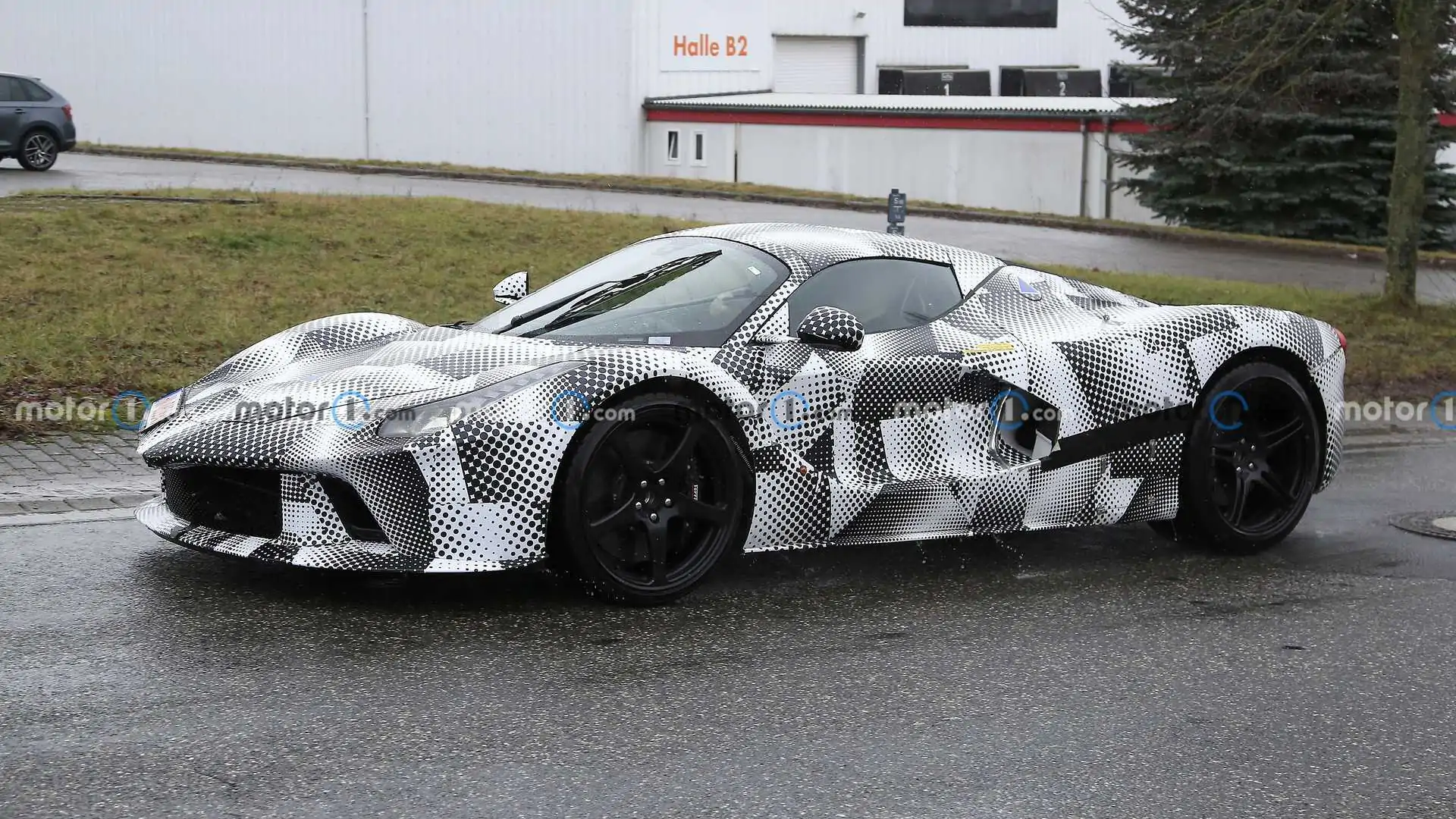 Ferrari Hypercar Found Underneath LaFerrari Test Mule