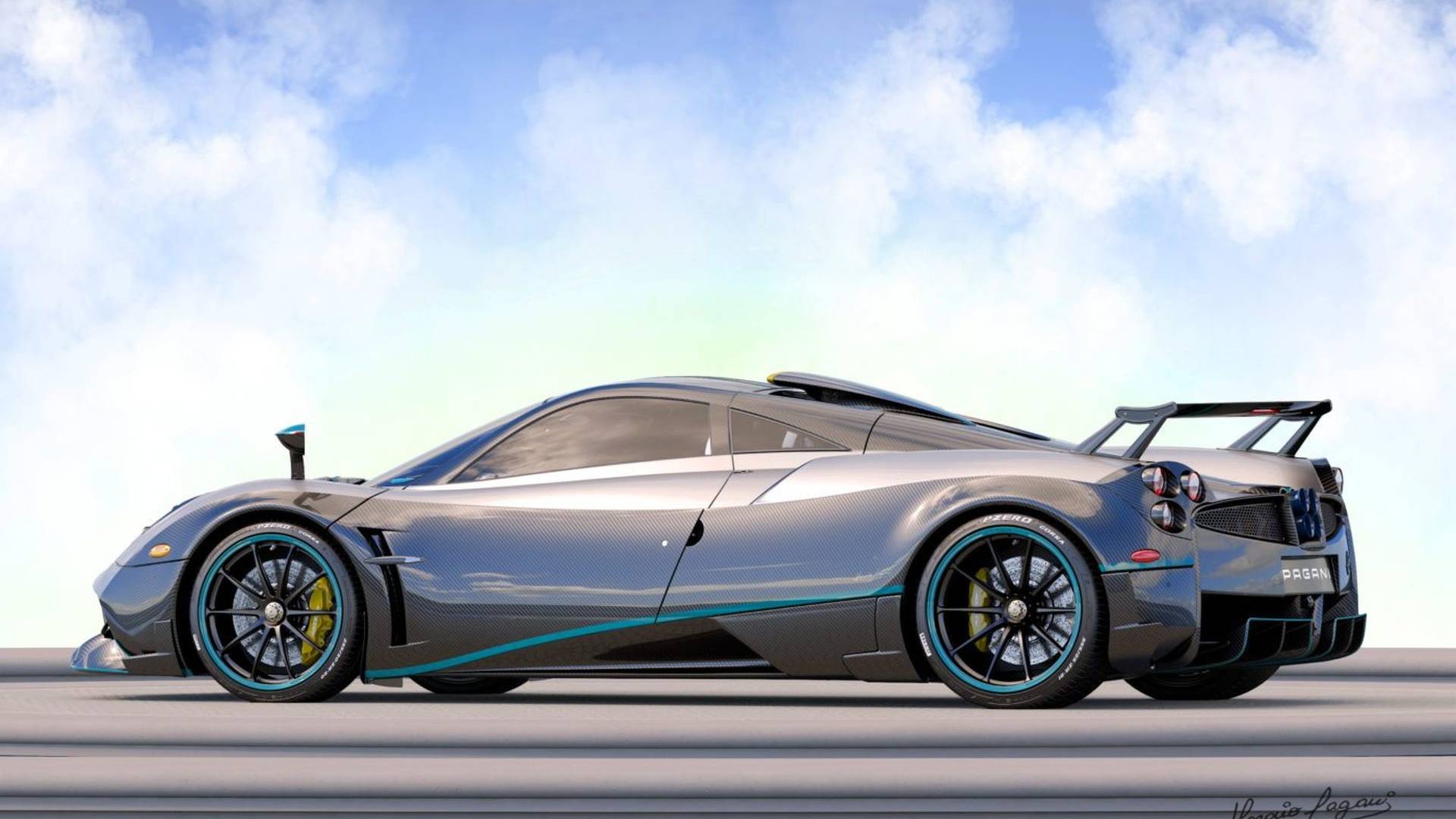 Last Pagani Huayra Coupe to Wear Lewis Hamilton's F1 Car Livery