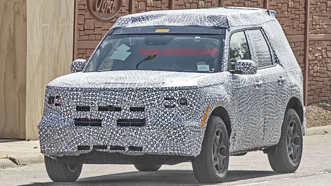 Take a closer look at Ford's 'Baby Bronco Camo To See A Surprise