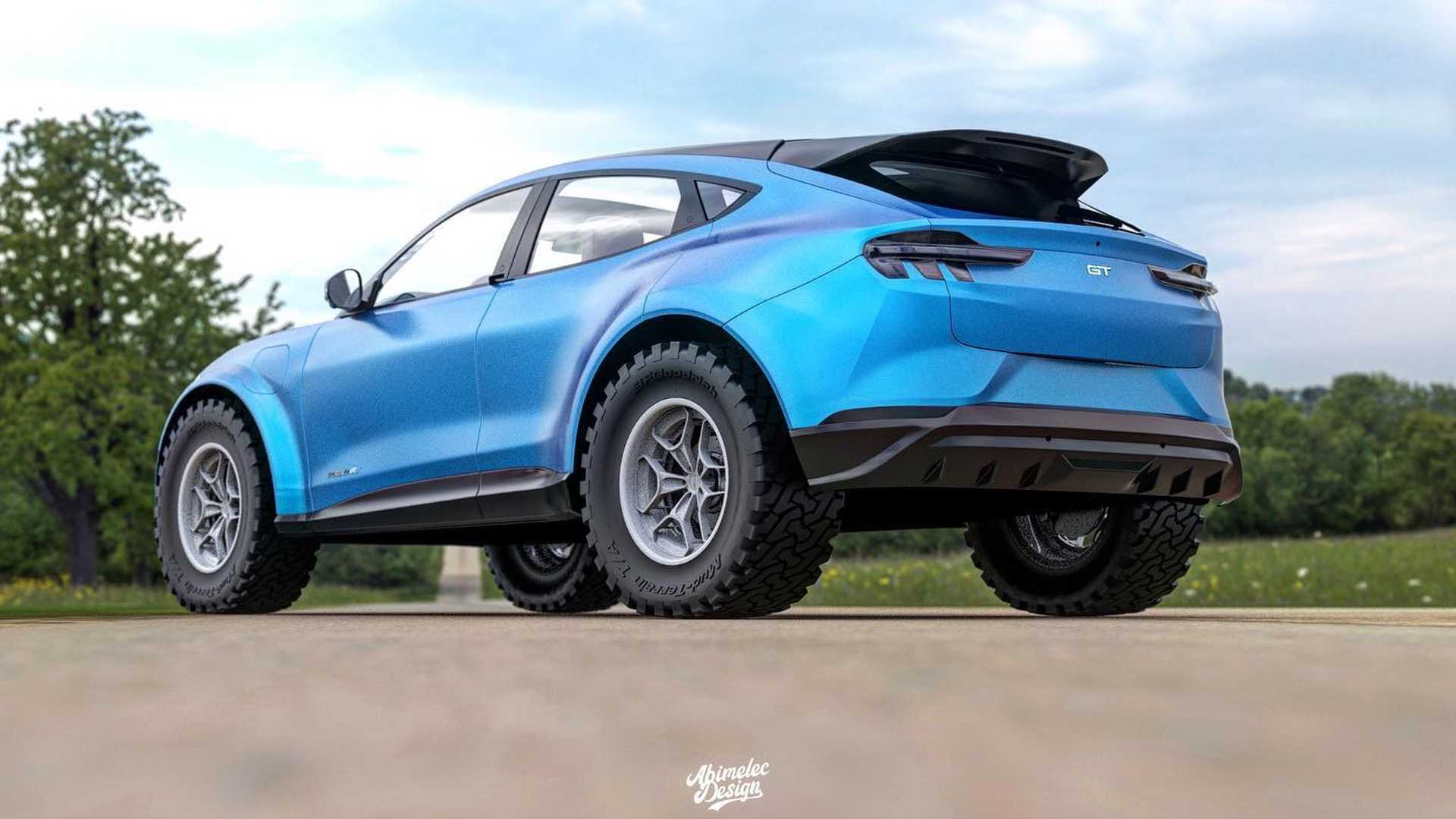 Ford Mustang Mach-E Baja Rendering Looks Like A Rad Off-Roader