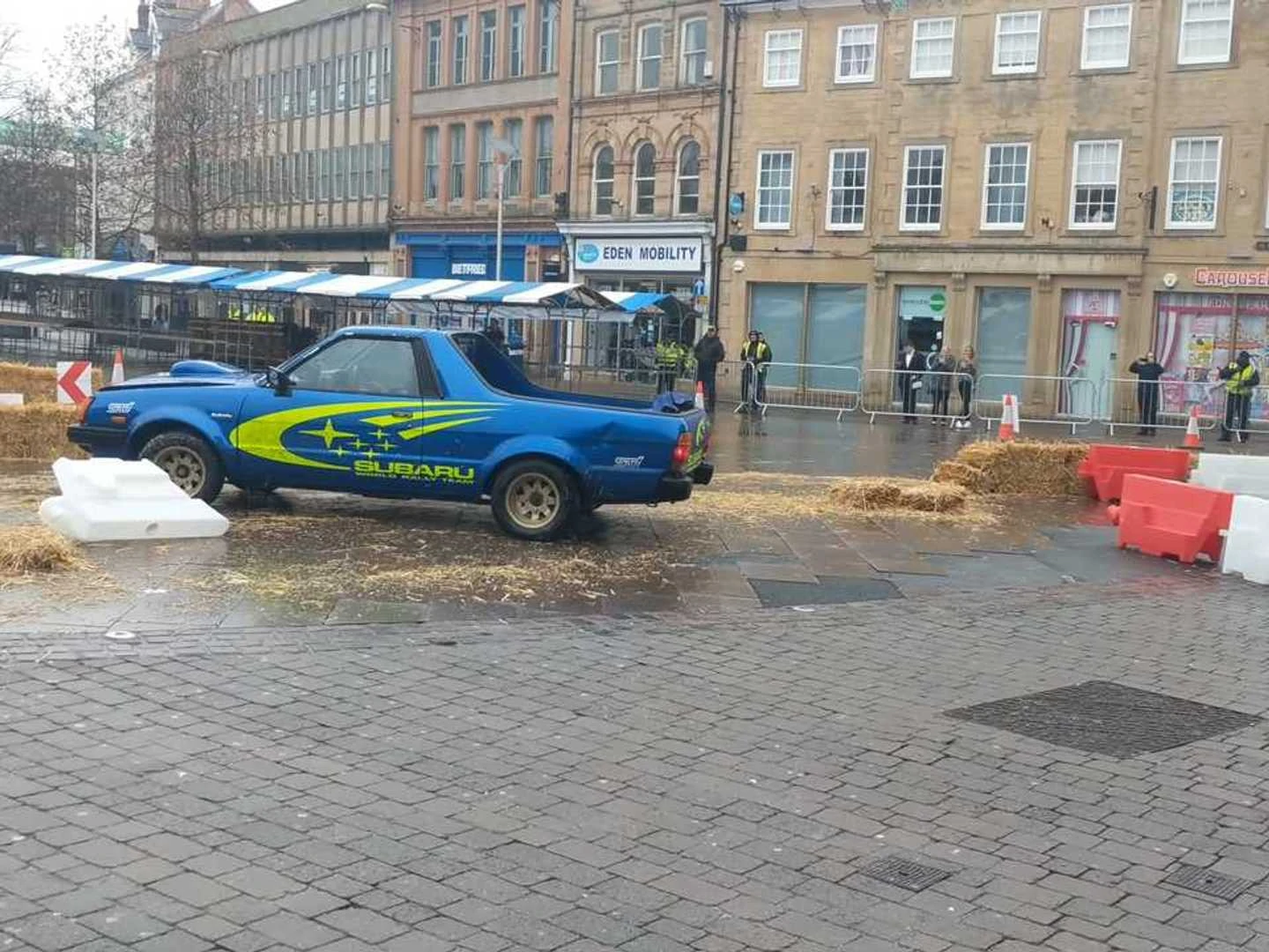 Watch New Top Gear Host Crash Subaru Brat During Filming